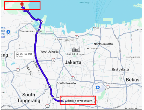 Panduan titik jemput Cilandak Town Square (CITOS) - gambar 2